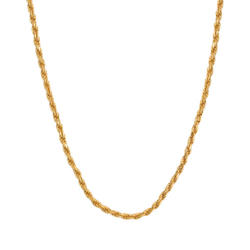 CORD CHAIN NECKLACE GOLD